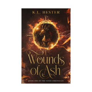 Wounds of Ash Paperback Signed