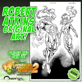 ROBERT ATKINS #1 ORIGINAL ART