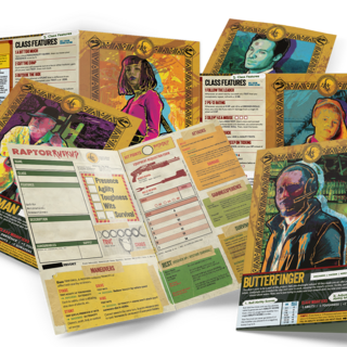 Bi-Fold Character Sheets [KS Exclusive]
