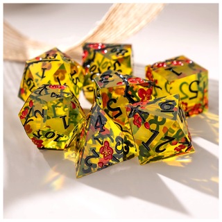 Lunar Blossom Dice Set