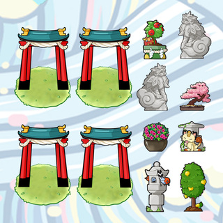 The Shrine standee (standard) x4