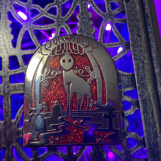 Church grim enamel pin