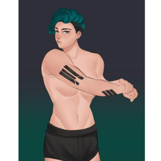 "Rhylee" Locker Room Print (Cheeky)