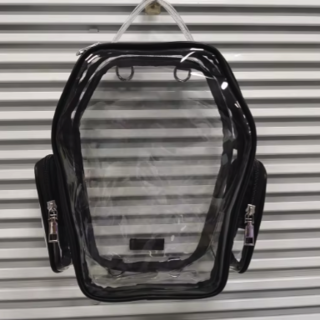 clear coffin concert bag