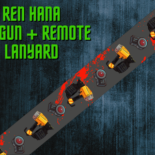 Ren "Nailgun + Remote" Lanyard
