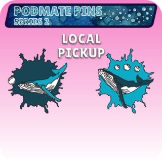 Enamel Pins - Podmate Pair 2 LOCAL PICKUP