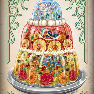 5x7 "Glorious Aspic" Art Print