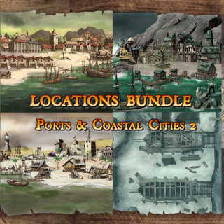 Expanded Map Bundle: Ports & Coastal Cities