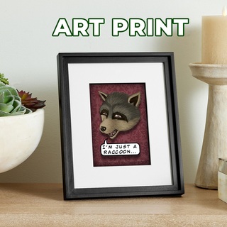 Art Print - Just A Raccoon (5x7)