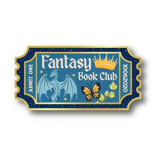 Fantasy Book Club Pin