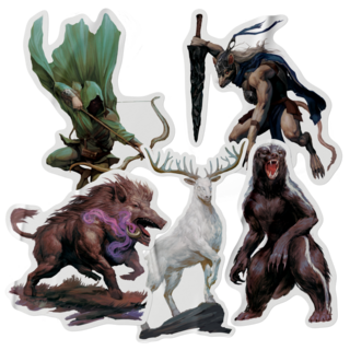 Jake & The Beast Lords Sticker Pack