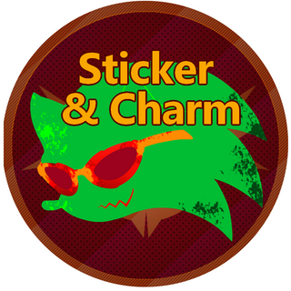 Scourge Emblem Sticker & Charm