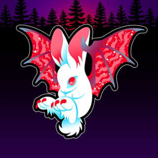 BAT BUNNY Sticker