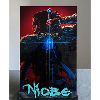 NIOBE SHE IS DEATH BLADE HOMAGE SILVER METAL