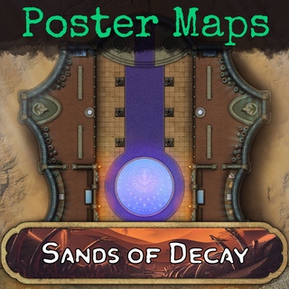 Poster Map - Sands of Decay