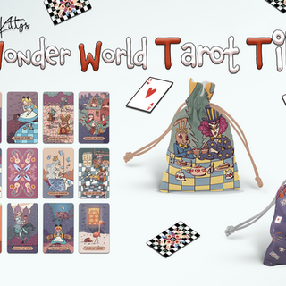 The Wonder World Tarot Tiles