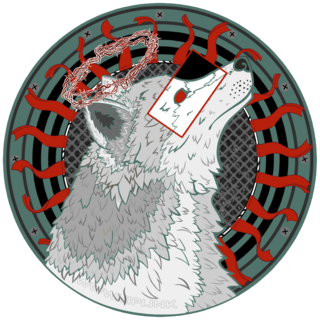 Harmonic Future Wolf Patch