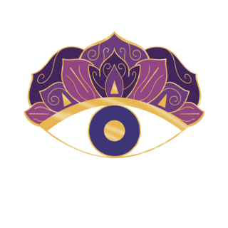 Purple All-Seeing Eye Sticker