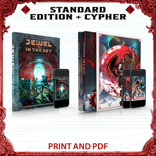 LATE PLEDGE: STANDARD EDITION + CYPHER (print and PDF)