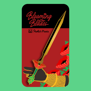 Poppy Longsword Enamel Pin