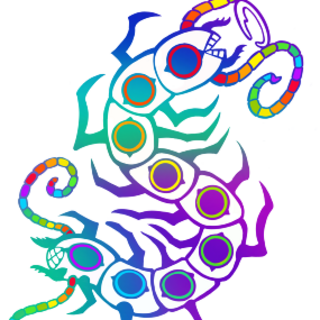 Scopophobia Scolopendra (Rainbow)