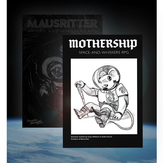 Mothership & Mausritter Cross Collab Flip-over Zine - Physical + Digital