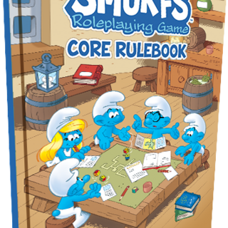 The Smurfs TTRPG Hardcover Core Ruleboook - Pre-order