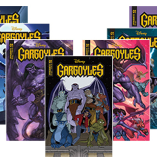 Gargoyles #1 Dynamite covers set