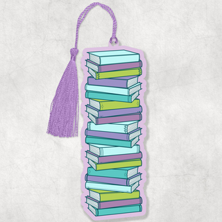 Book Stack Bookmark - Mermaid - Book Tracker