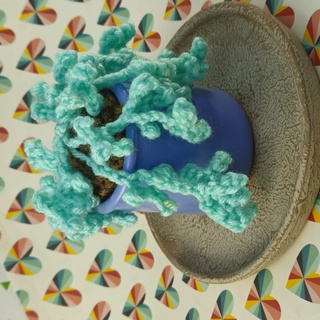 Crochet Potted Plant v8