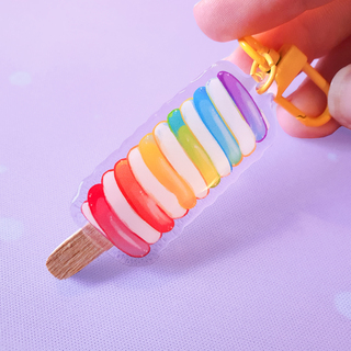 LGBTQIA Lolly Keychain