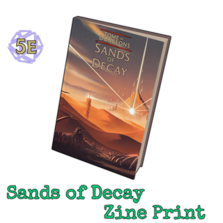 Zine - Sands of Decay