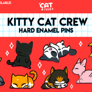 Kitty Cat Enamel Pin