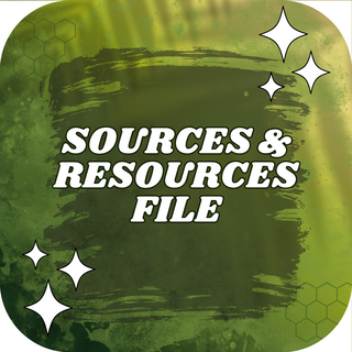 Sources & Resources File