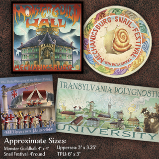 Explorers Travel Stickers from the Vault (Set 10 from 2022)
