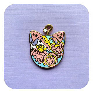 Enamel Pin - Magical Silhouettes - Luna P