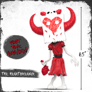 I Am NOT Broken 8.5" Bag Lady Vinyl Companion - HEARTBREAKER