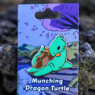 Munching, Dragon Turtle Pin (020)