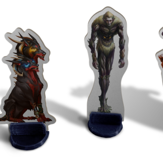 Monster Standees set #3