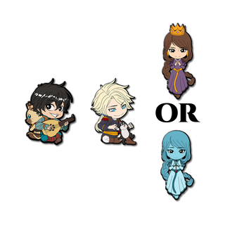 Chibi Ruminate Blind Box Collector's Enamel Pins (Set of 3)