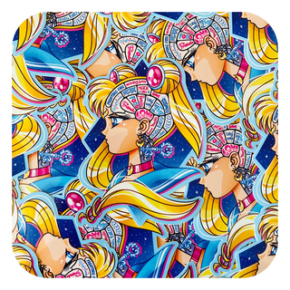 Sailor Moon Magical Lock And Time Key Waterproof Glossy Sticker
