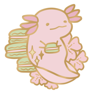 Axolotl sticker