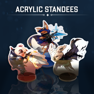Acrylic Standees (Reynard & Varken & Koal)