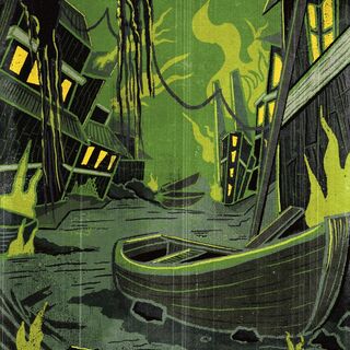 One A4 detailed illustration