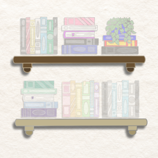 Bookshelf Pin (Medium)
