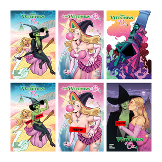 Six "Witches of Oz #1" Covers!*