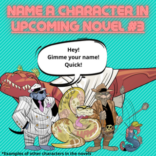 Name A Character in MANDRILL P.I. Novel Vol. 3