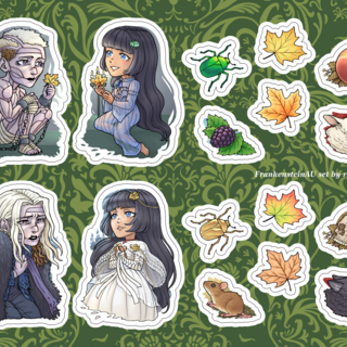 Sticker Sheet: FrankensteinAU