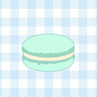 Macaron Teal Pin