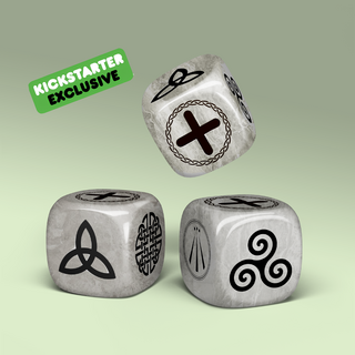 Wrath of the Wyvern - Exclusive Engraved Fate Dice 3 Pack